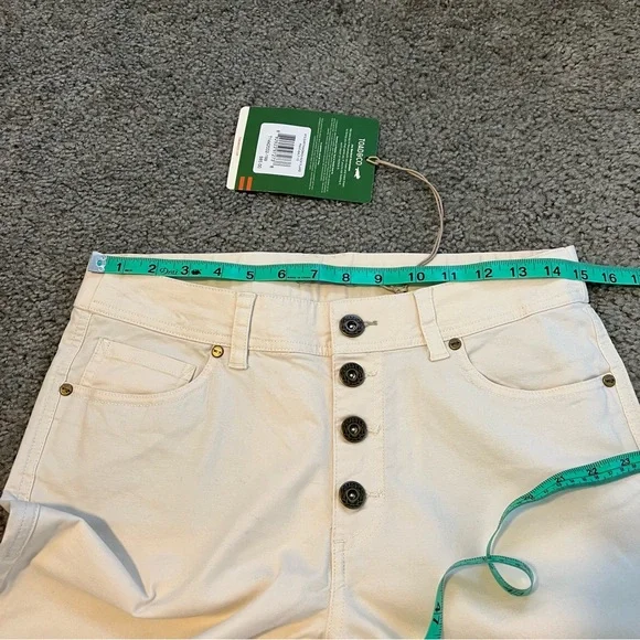 Toad & Co Earthworks kick flare crop pant size 10 NWT - Picture 10 of 11